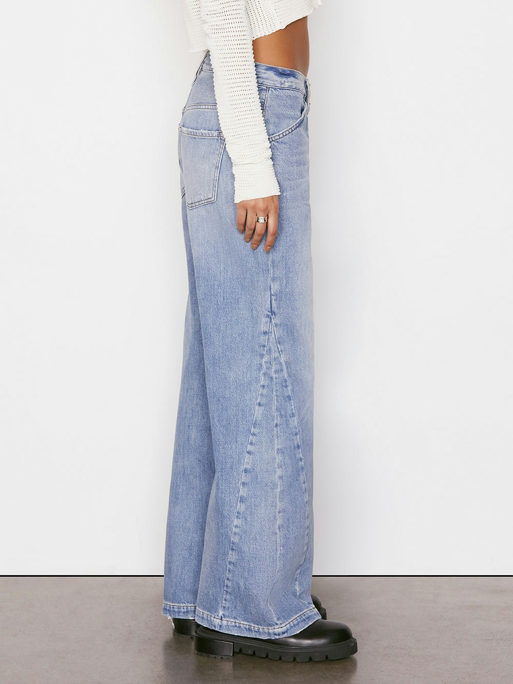 jeans side view